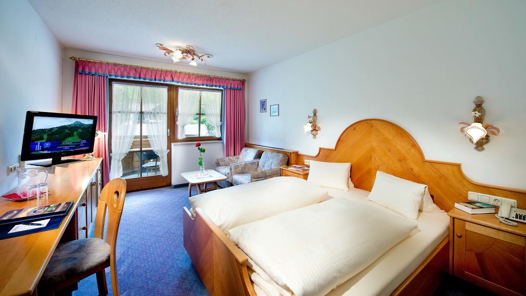 Hotel Bergland Lermoos Camera foto